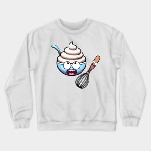 Cute Whipped Cream Crewneck Sweatshirt